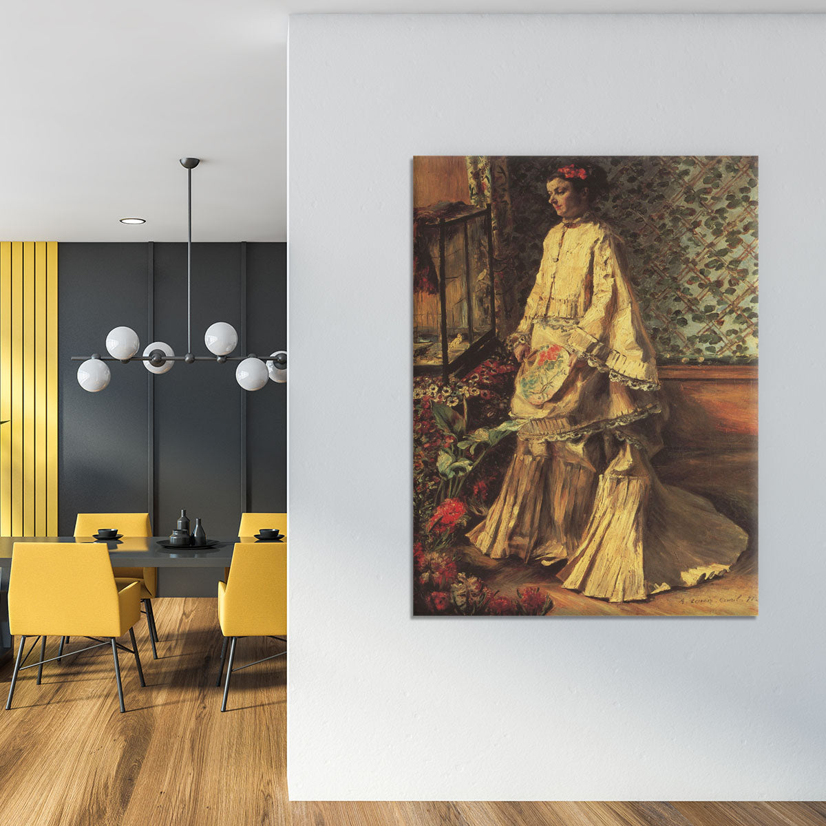 Portrait of Rapha by Renoir Canvas Print or Poster - Canvas Art Rocks - 4