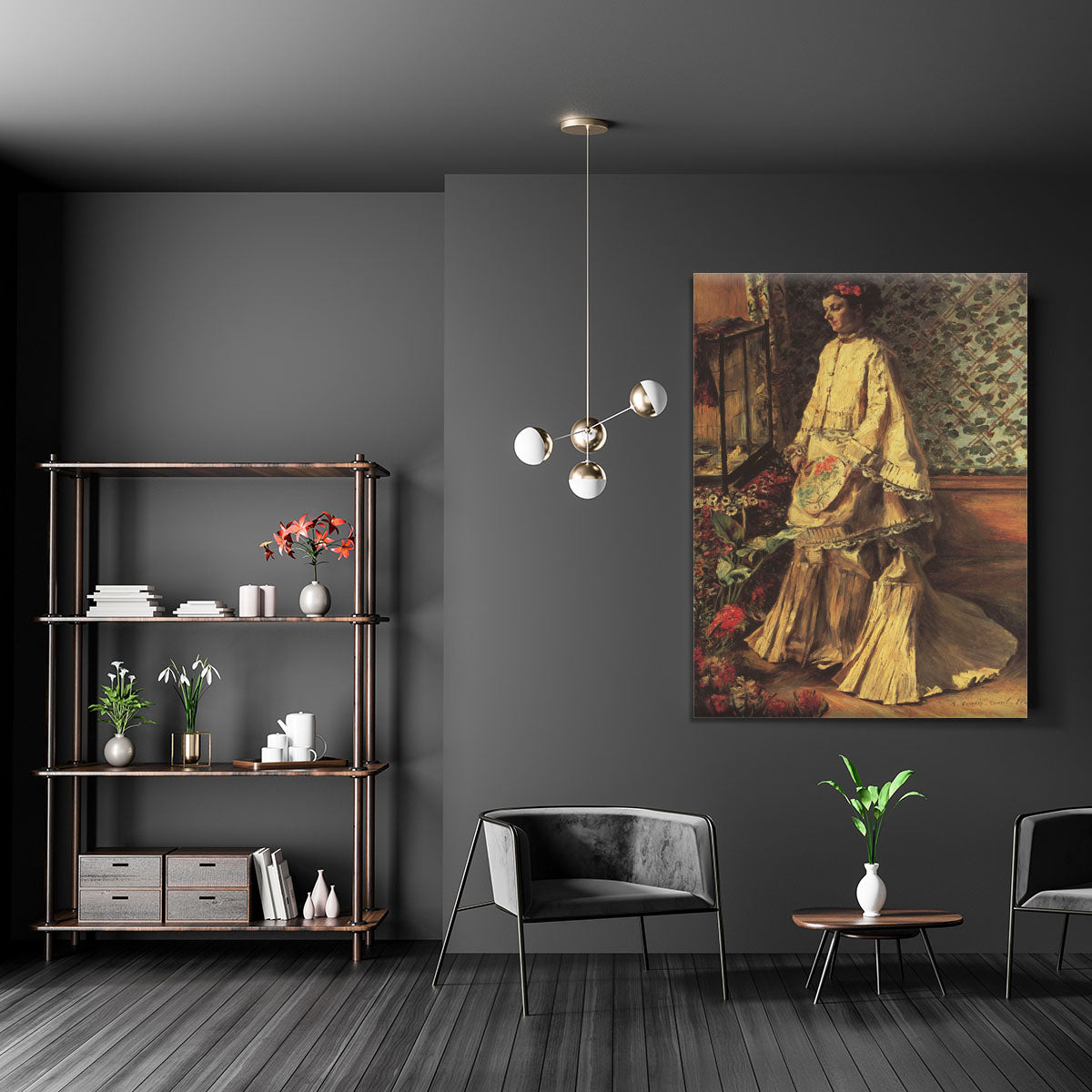 Portrait of Rapha by Renoir Canvas Print or Poster - Canvas Art Rocks - 5