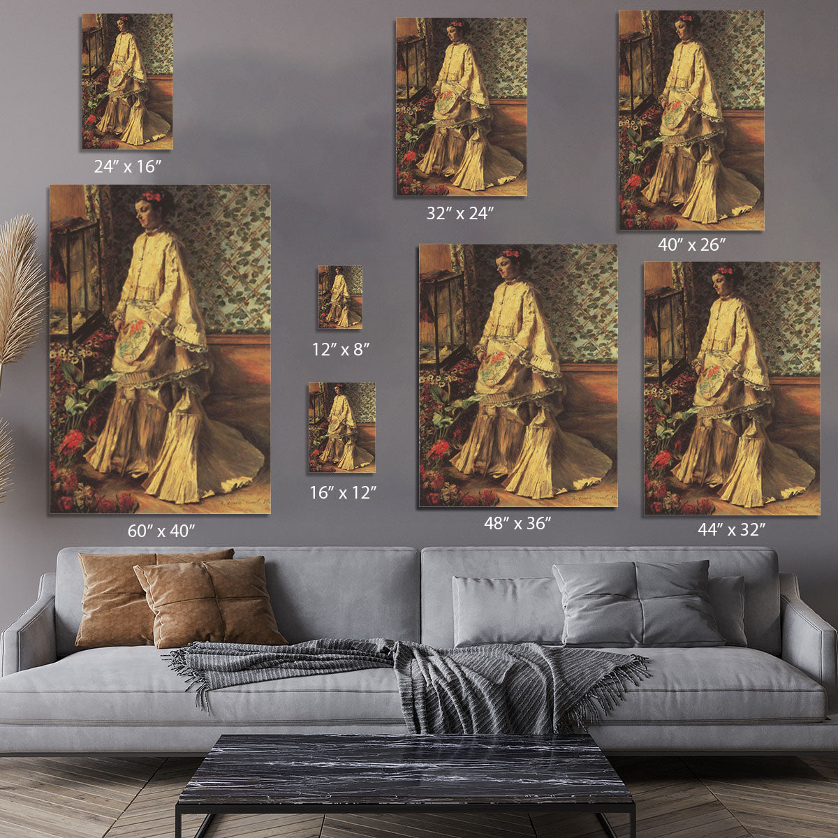 Portrait of Rapha by Renoir Canvas Print or Poster - Canvas Art Rocks - 7