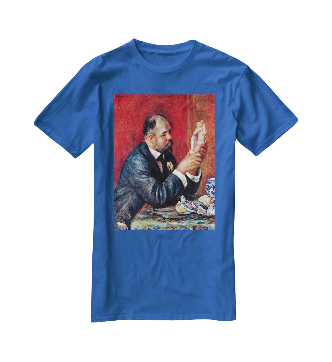 Portrait of Vollard by Renoir T-Shirt - Canvas Art Rocks - 2