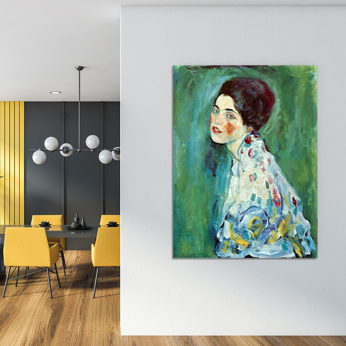 Portrait of a Lady by Klimt Canvas Print or Poster - Canvas Art Rocks - 4