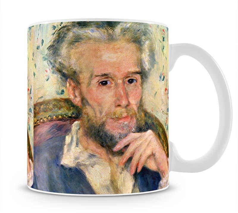 Portrait of a man by Renoir Mug - Canvas Art Rocks - 1
