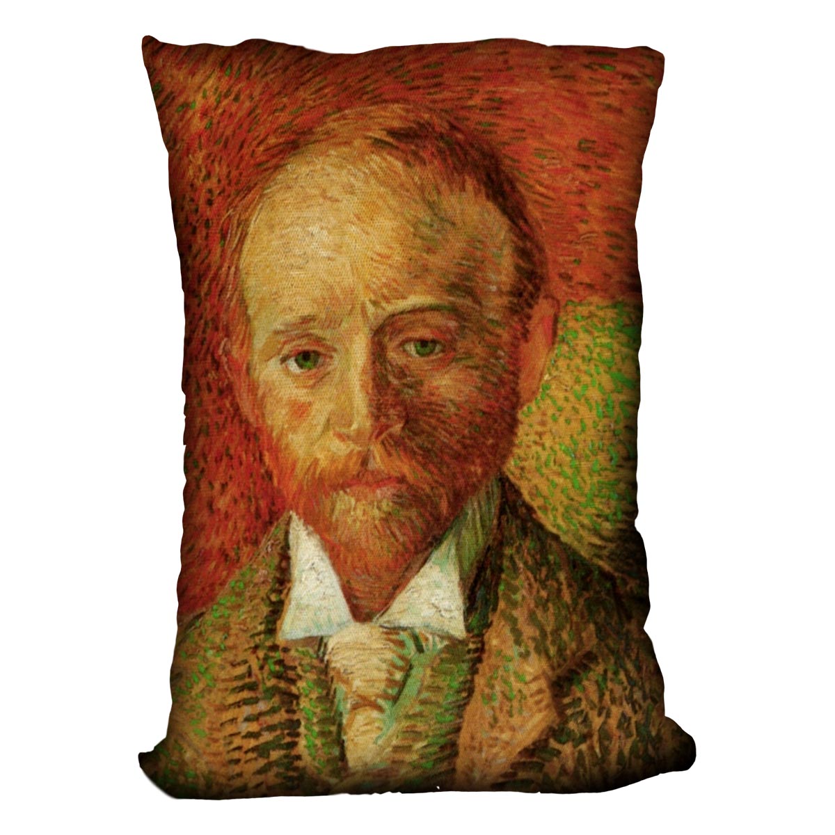 Portrait of the Art Dealer Alexander Reid by Van Gogh Cushion
