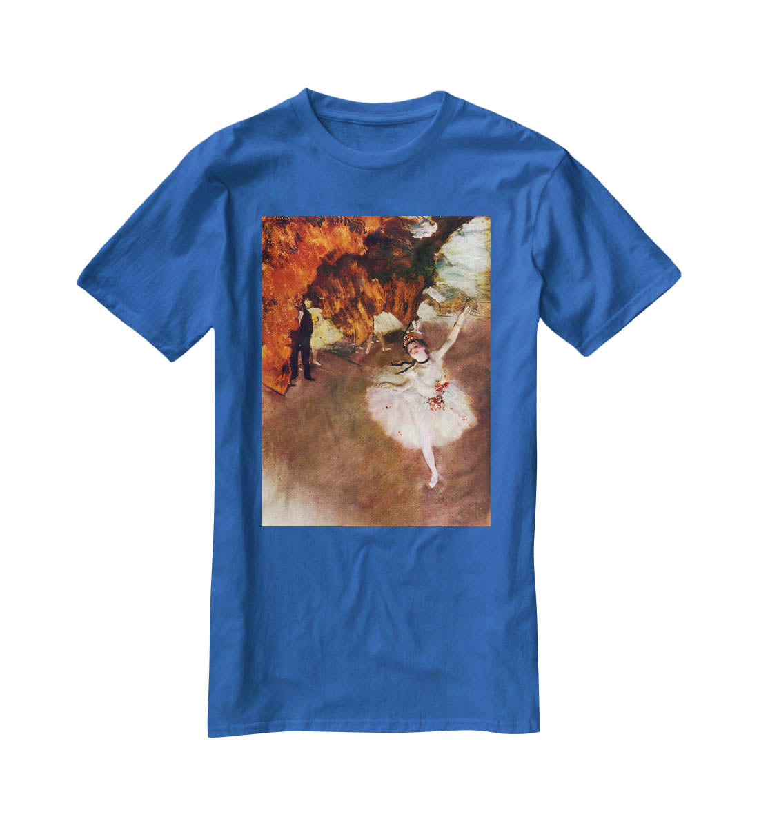 Prima Ballerina by Degas T-Shirt - Canvas Art Rocks - 2