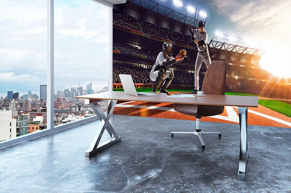 Professional baseball players Wall Mural Wallpaper - Canvas Art Rocks - 3