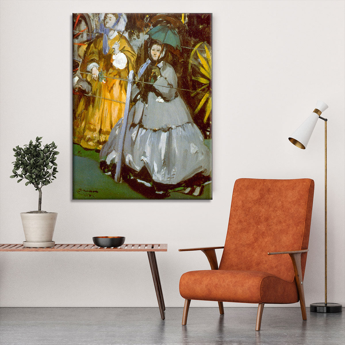 Racecourse by Manet Canvas Print or Poster - Canvas Art Rocks - 6