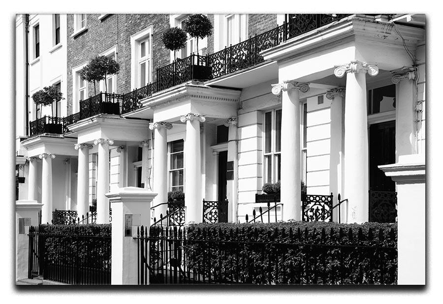 Regency Georgian terraced town house Canvas Print or Poster  - Canvas Art Rocks - 1