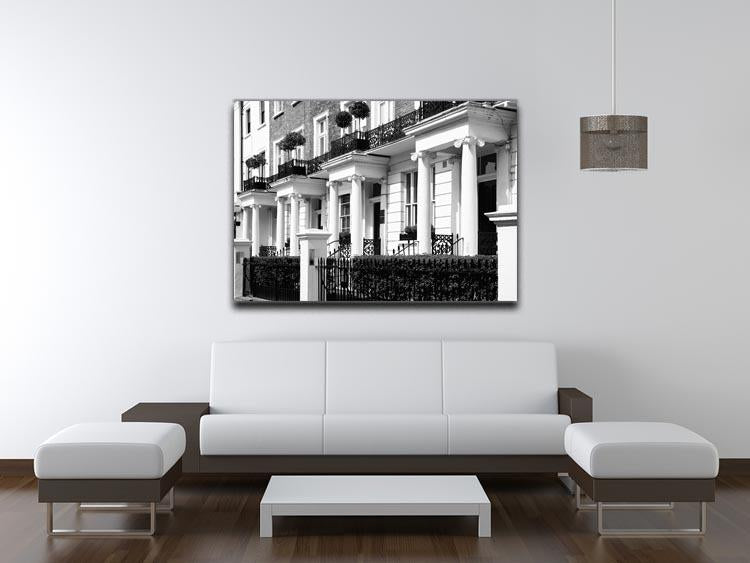 Regency Georgian terraced town house Canvas Print or Poster - Canvas Art Rocks - 4