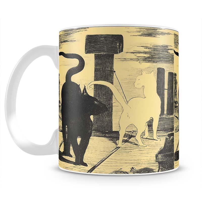 Rendevouz of Cats by Manet Mug - Canvas Art Rocks - 2