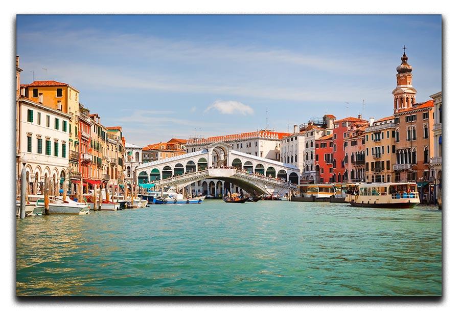 Rialto Bridge Canvas Print or Poster  - Canvas Art Rocks - 1