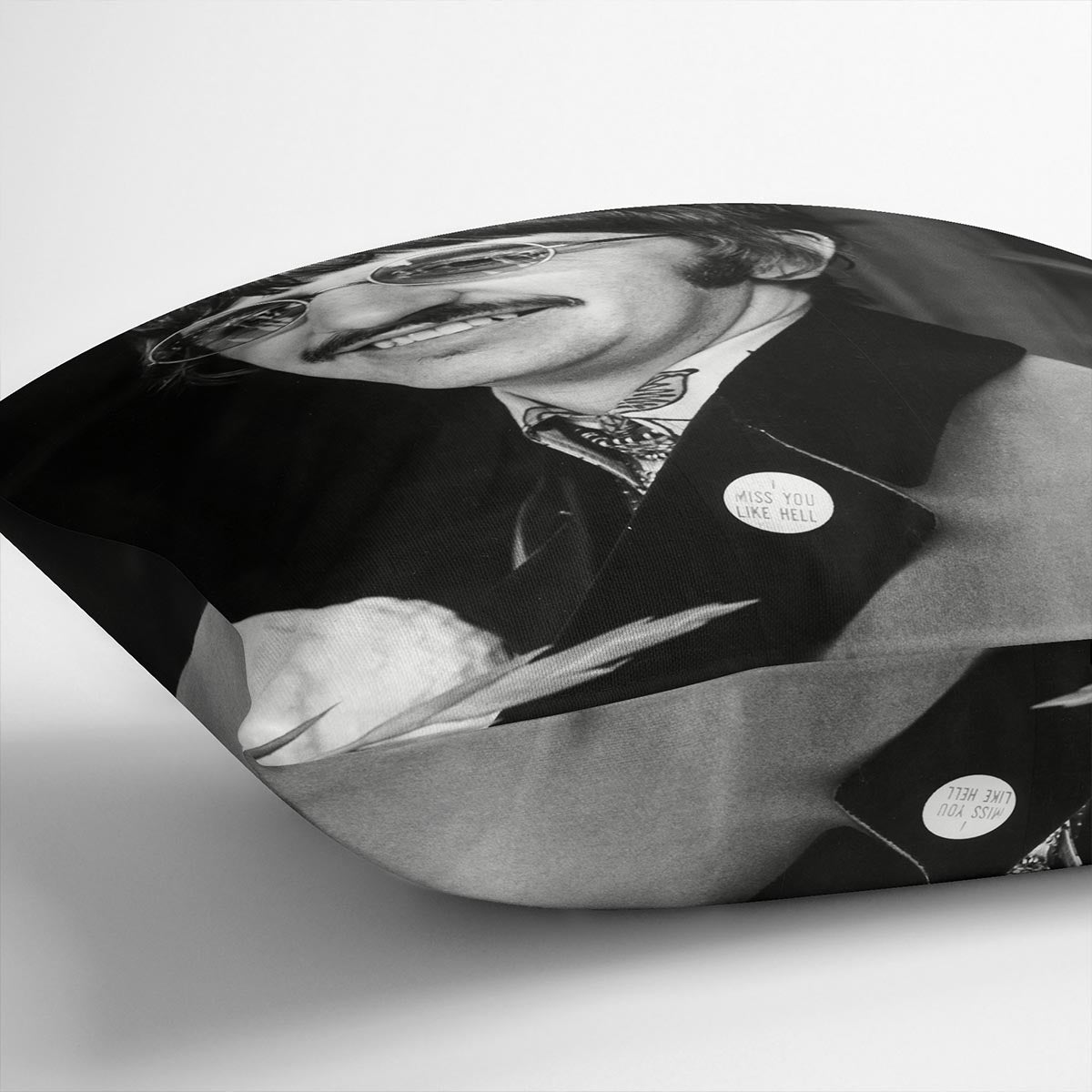 Ringo Starr of The Beatles in 1967 Cushion