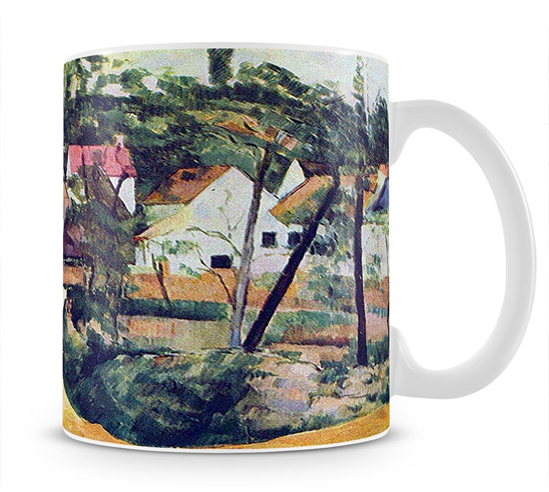 Road bend by Cezanne Mug - Canvas Art Rocks - 1