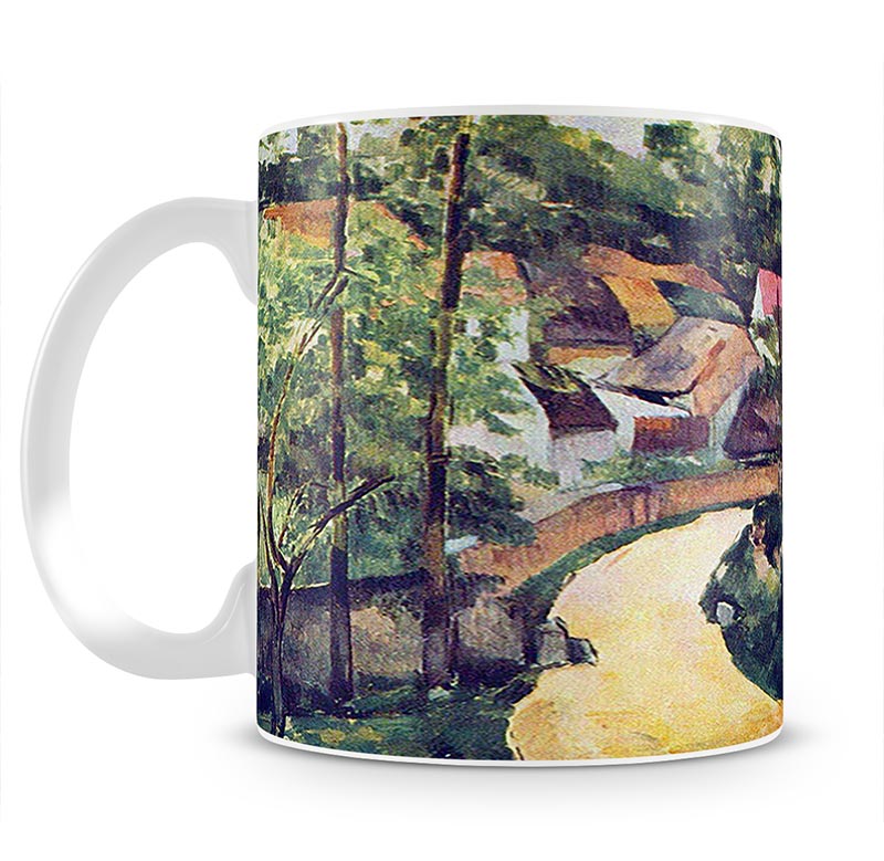 Road bend by Cezanne Mug - Canvas Art Rocks - 1
