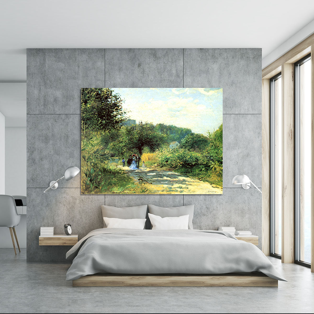 Road to Louveciennes by Renoir Canvas Print or Poster - Canvas Art Rocks - 5