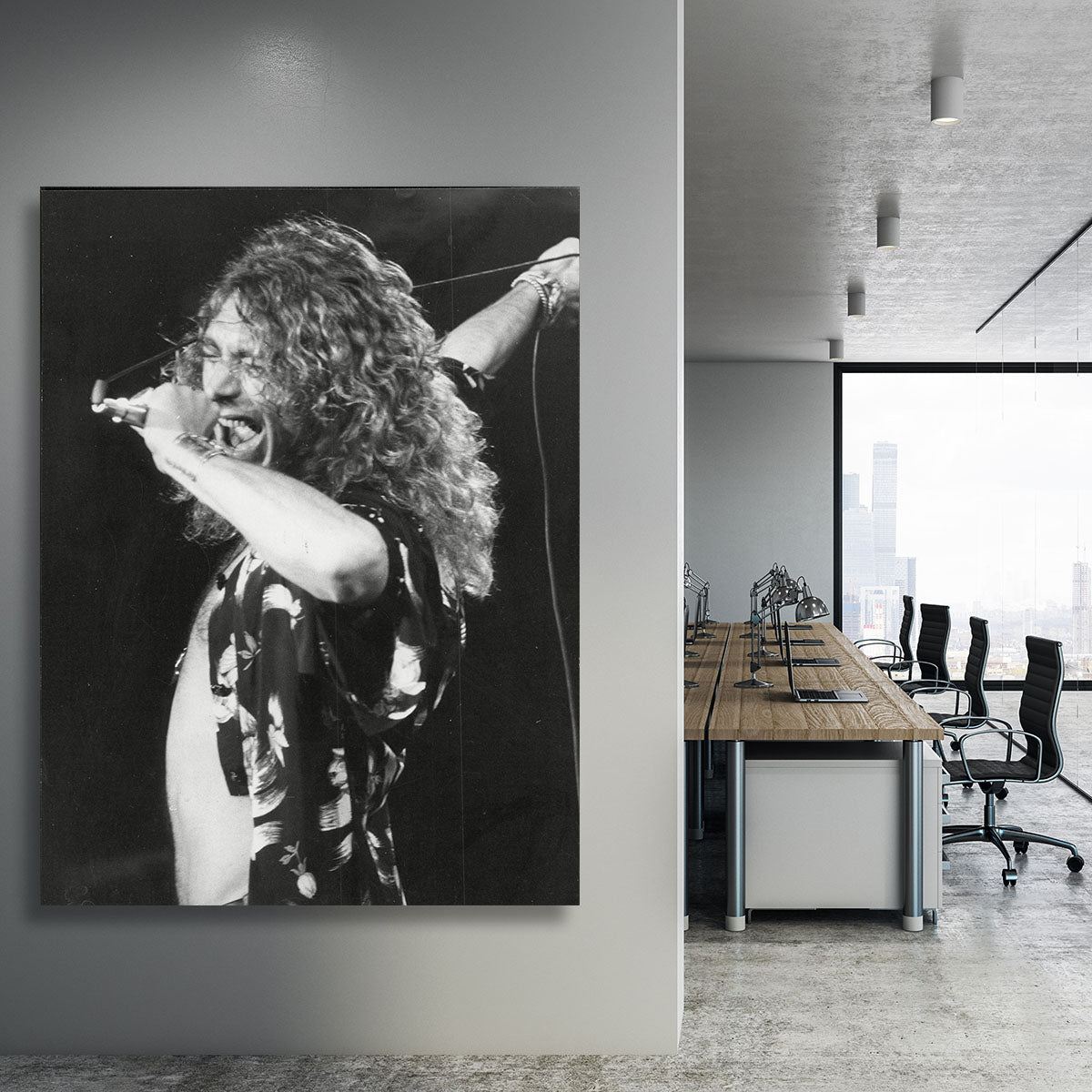 Robert Plant Canvas Print or Poster - Canvas Art Rocks - 3