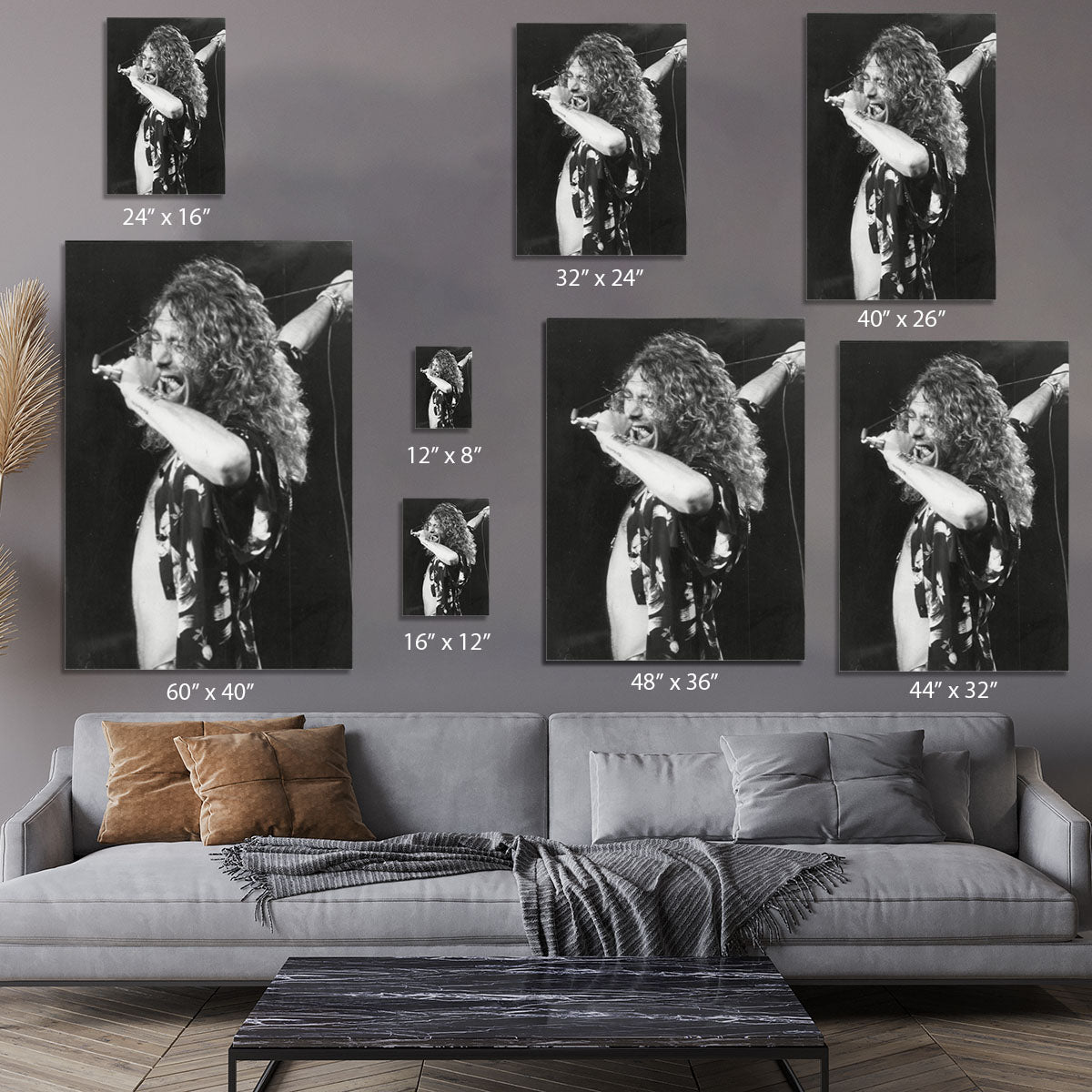 Robert Plant Canvas Print or Poster - Canvas Art Rocks - 7