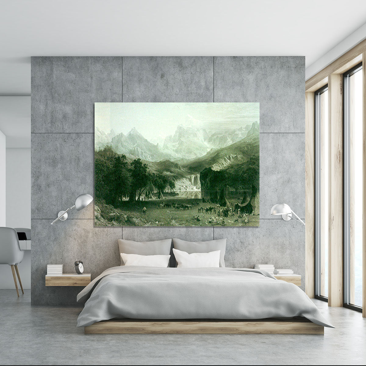 Rockies at Lander's Peak Canvas Print or Poster - Canvas Art Rocks - 5