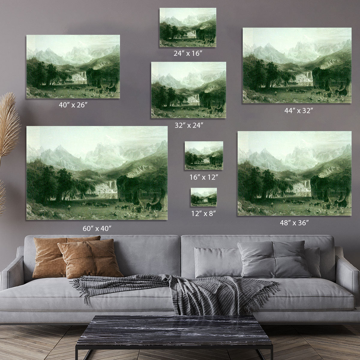 Rockies at Lander's Peak Canvas Print or Poster - Canvas Art Rocks - 7