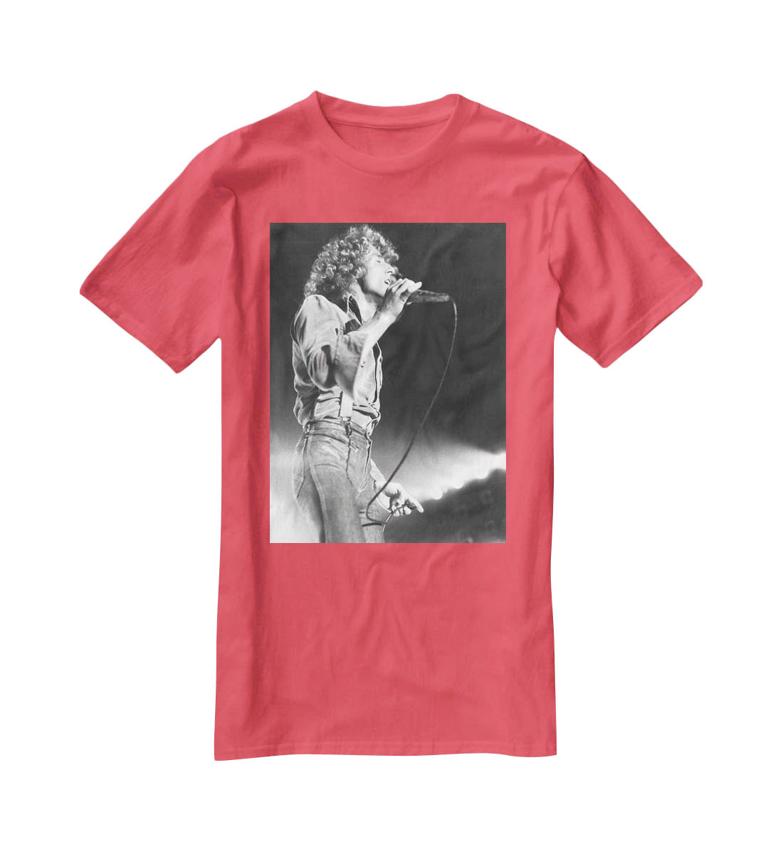 Roger Daltrey on stage T-Shirt - Canvas Art Rocks - 4