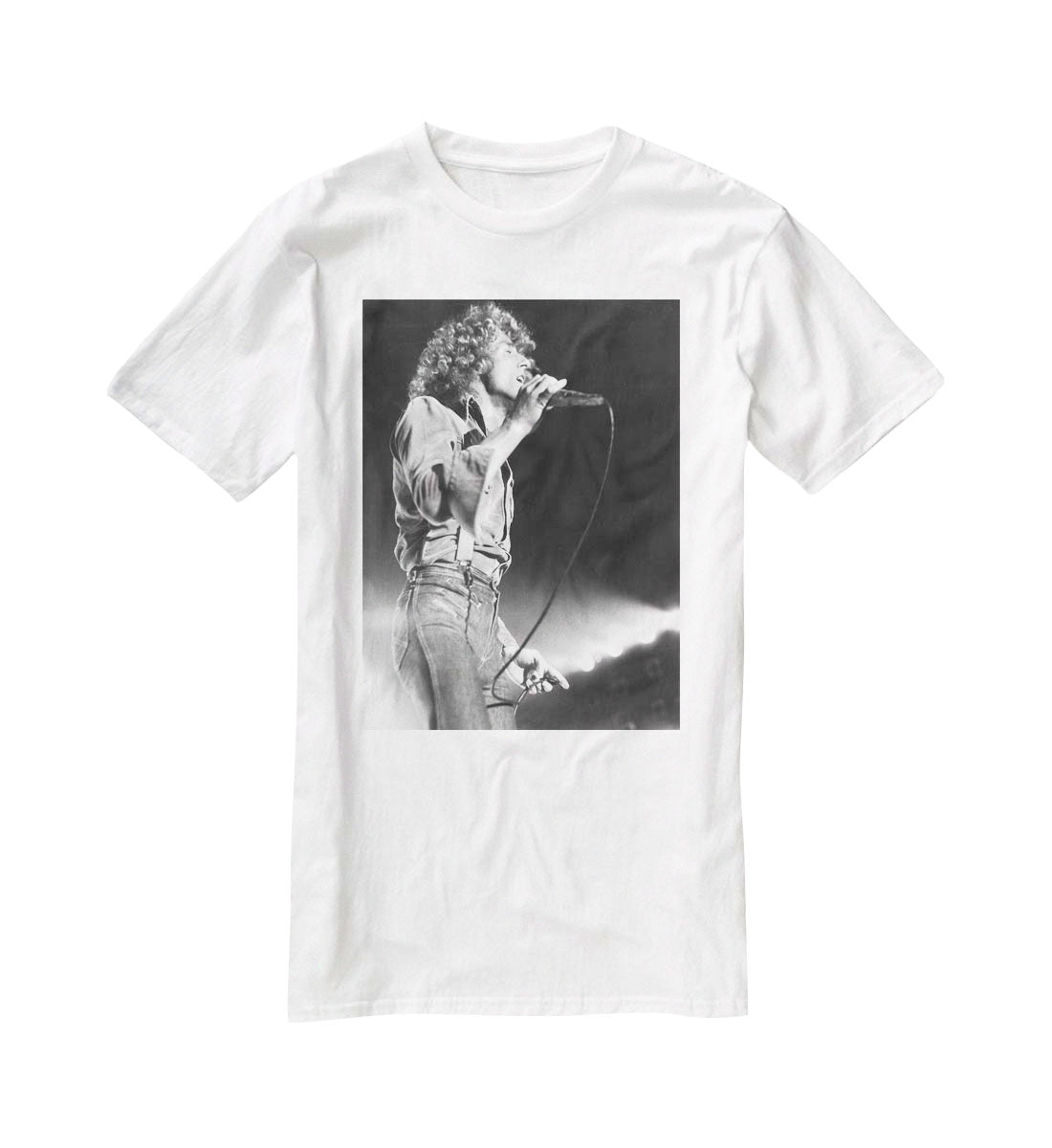 Roger Daltrey on stage T-Shirt - Canvas Art Rocks - 5