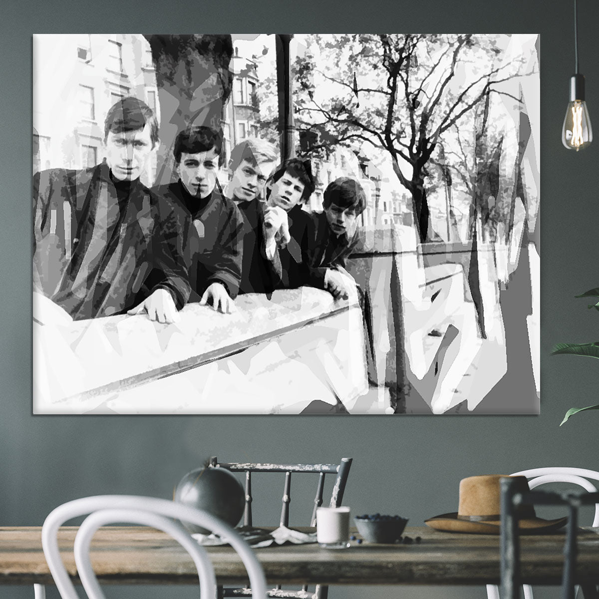 Rolling Stones early days Canvas Print or Poster - Canvas Art Rocks - 3