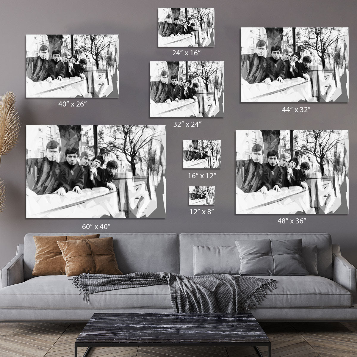 Rolling Stones early days Canvas Print or Poster - Canvas Art Rocks - 7