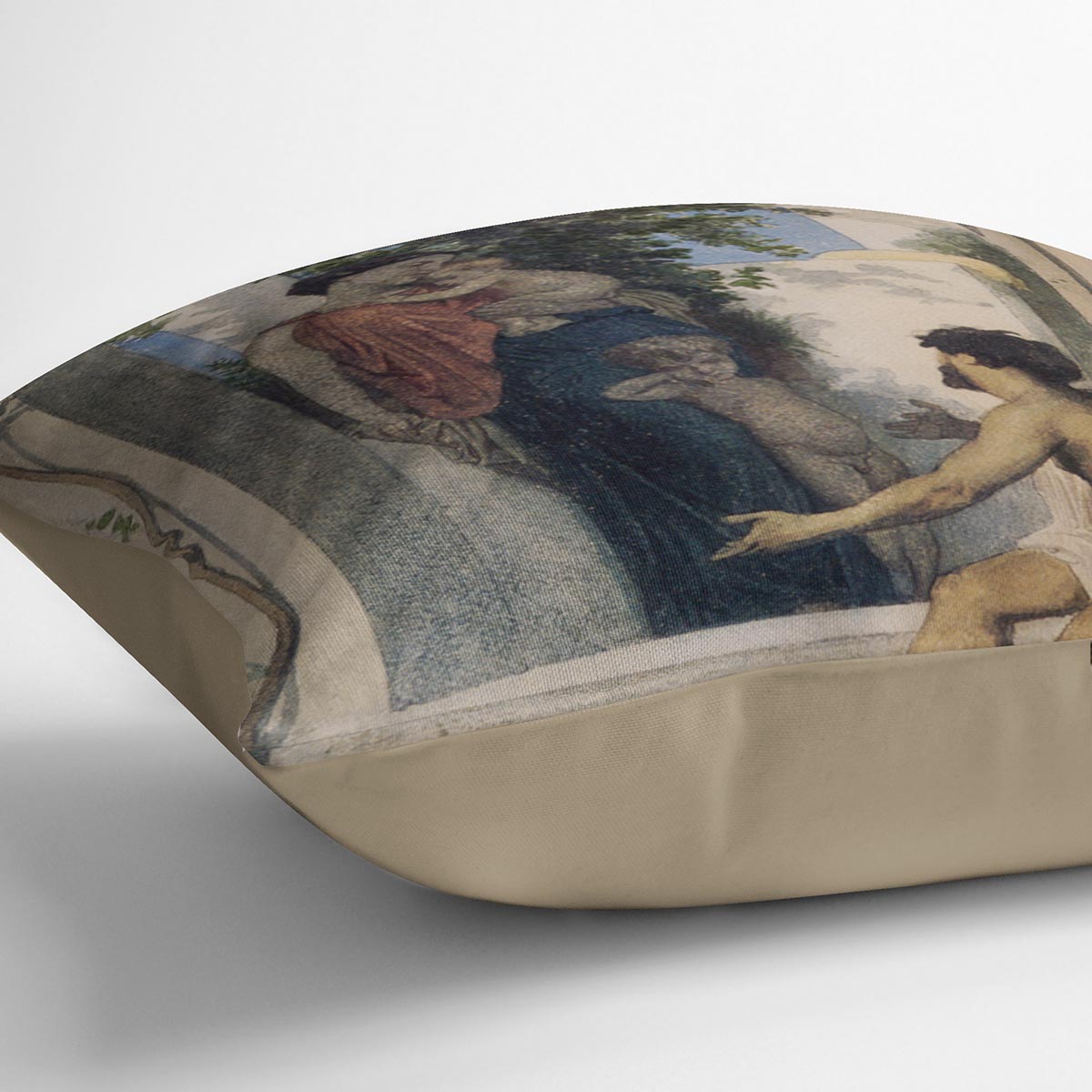 Roman Charity Unknown By Bouguereau Cushion