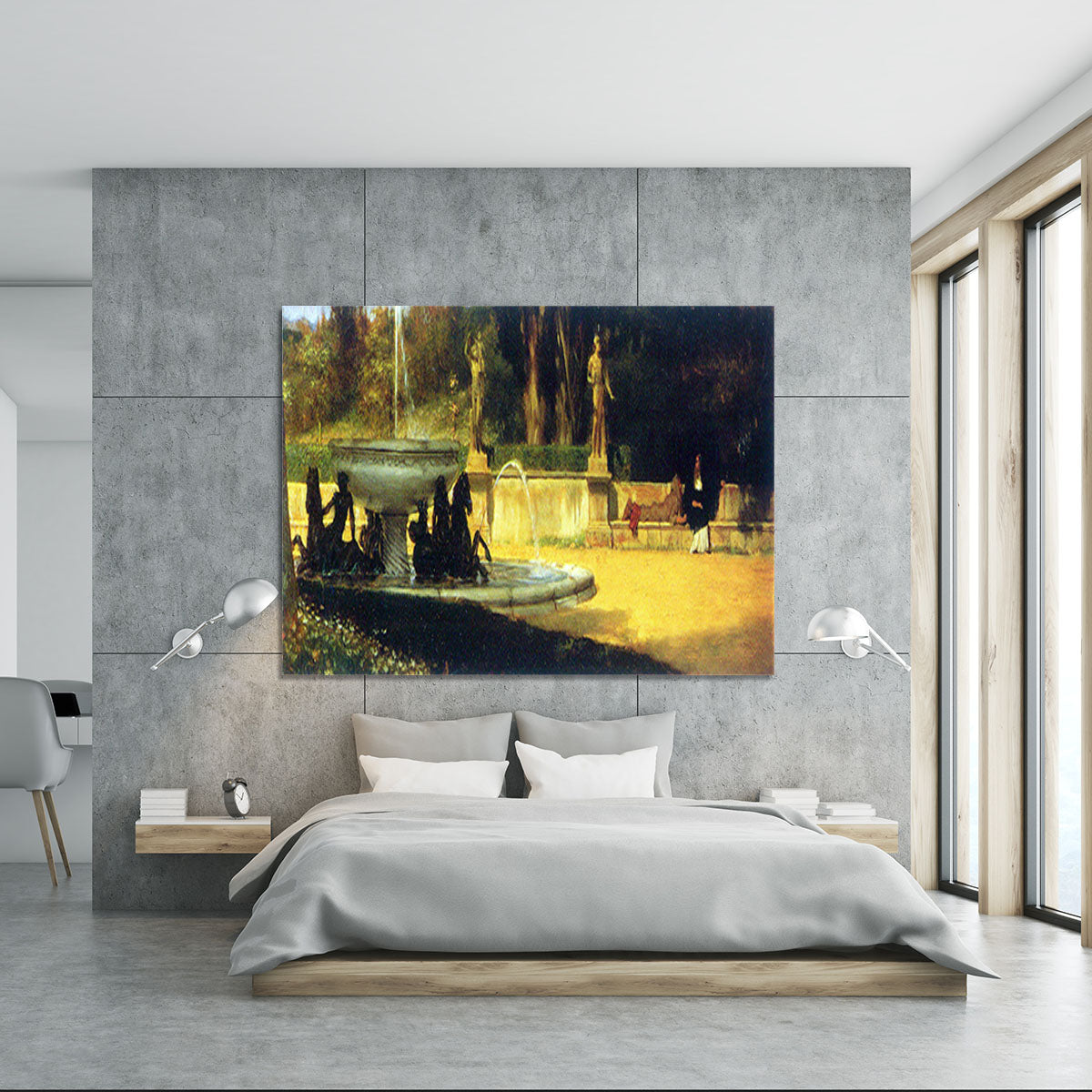 Roman Garden by Alma Tadema Canvas Print or Poster - Canvas Art Rocks - 5