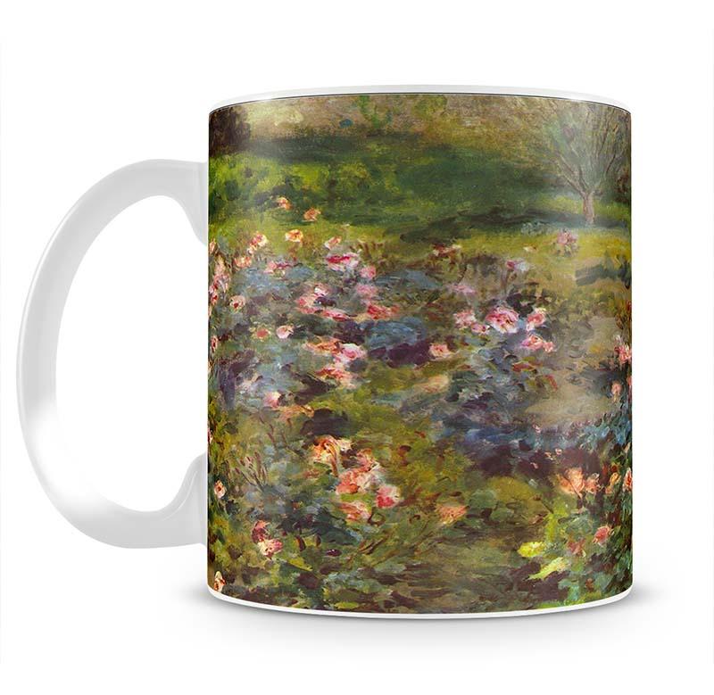 Rose Garden by Renoir Mug - Canvas Art Rocks - 2