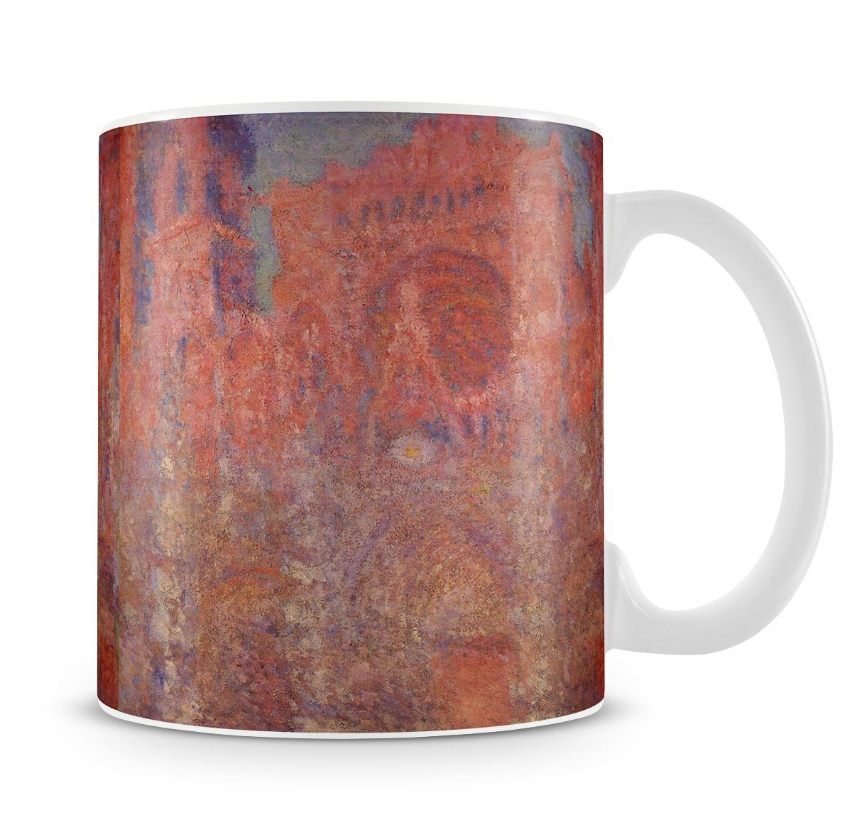 Rouen Cathedral Facade by Monet Mug - Canvas Art Rocks - 4