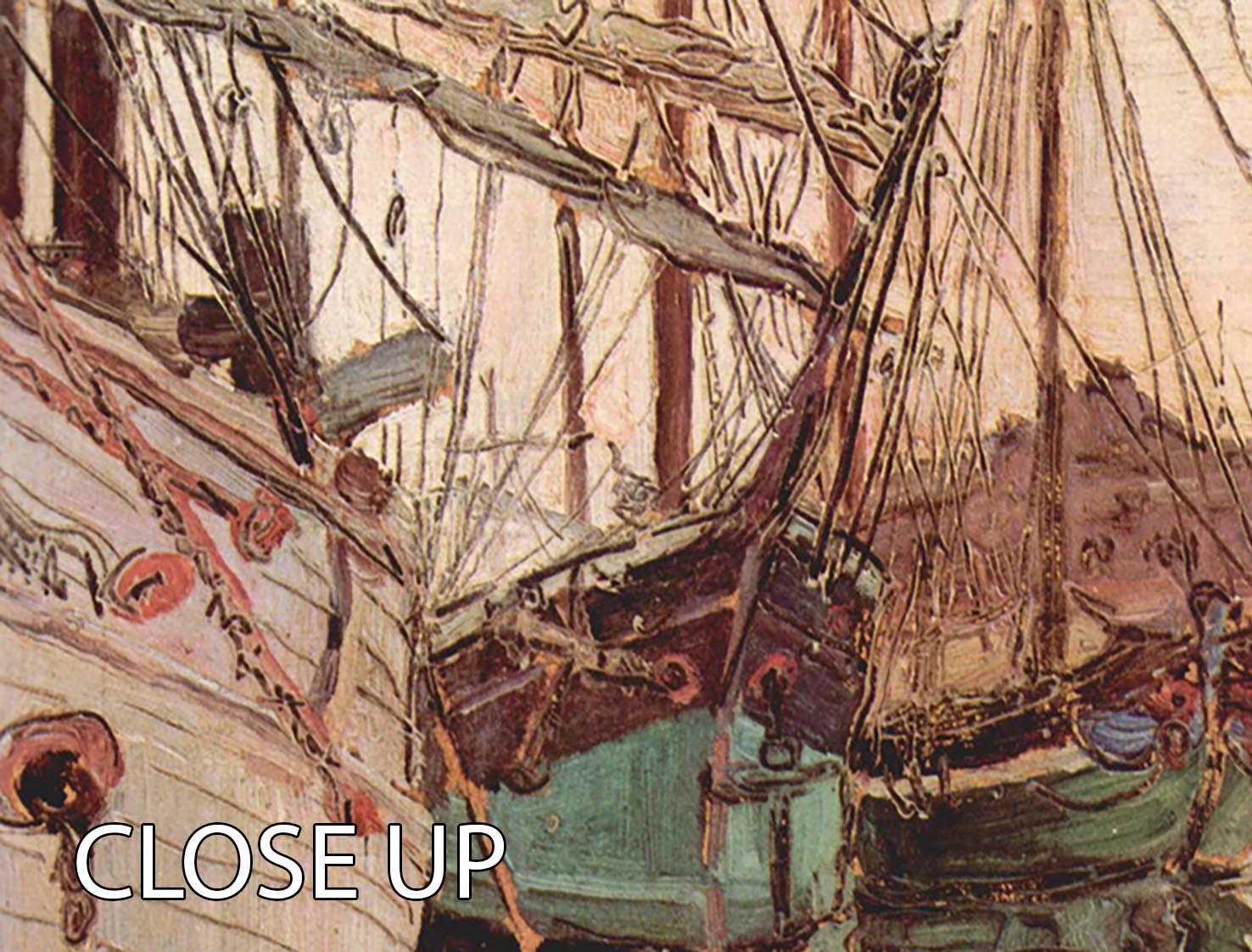 Sailboats in wellenbewegtem water The port of Trieste by Egon Schiele 3 Split Panel Canvas Print - Canvas Art Rocks - 3