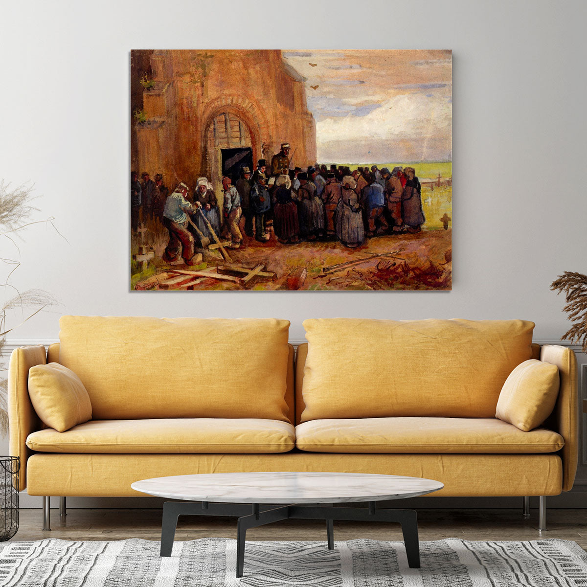 Sale of Building Scrap by Van Gogh Canvas Print or Poster - Canvas Art Rocks - 4