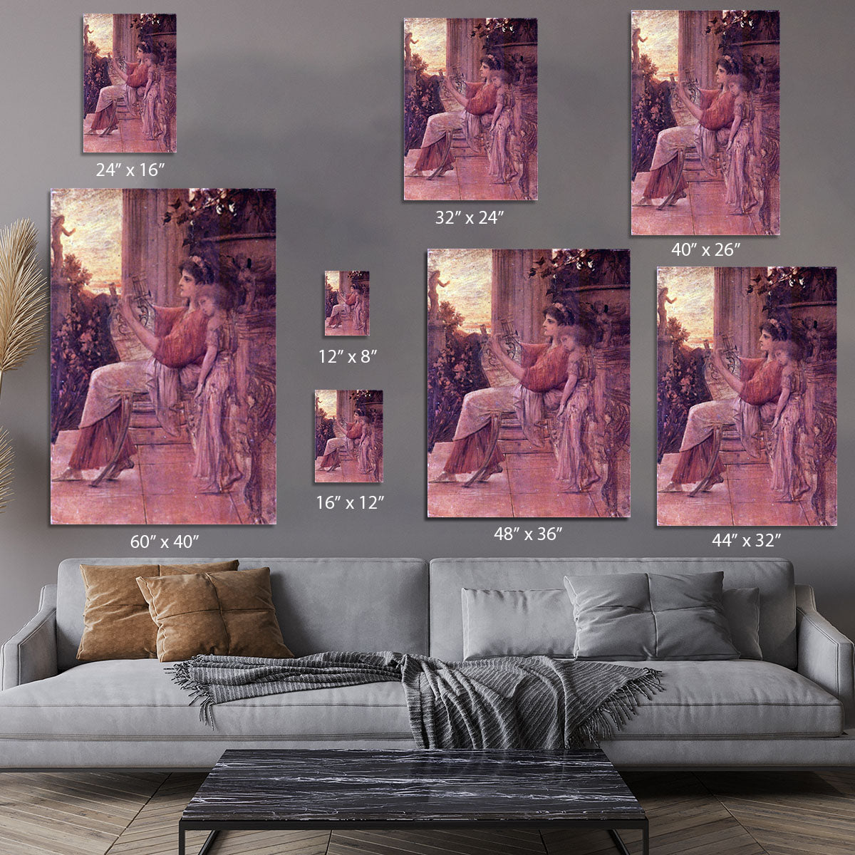 Sapho by Klimt Canvas Print or Poster - Canvas Art Rocks - 7