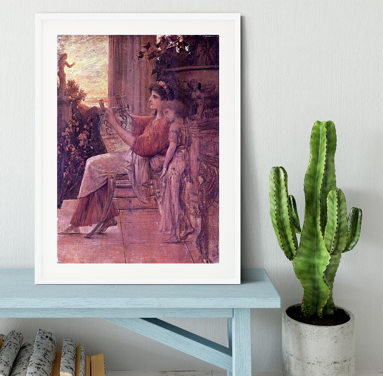 Sapho by Klimt Framed Print - Canvas Art Rocks - 5