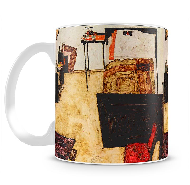 Schiele's living room in Neulengbach by Egon Schiele Mug - Canvas Art Rocks - 1