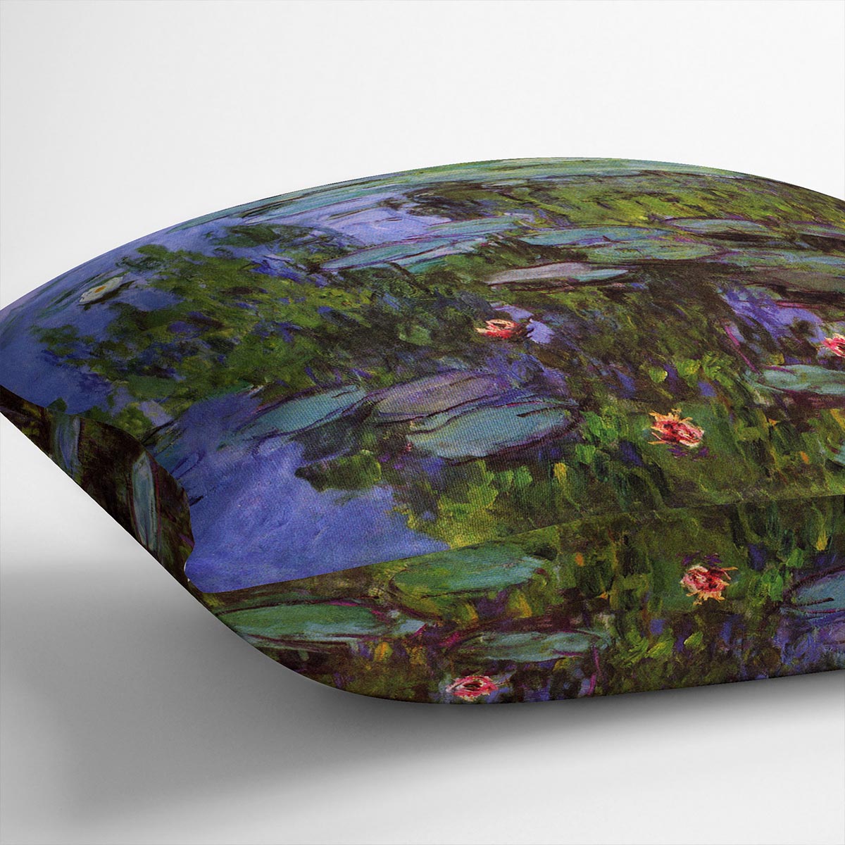 Sea roses by Monet Cushion