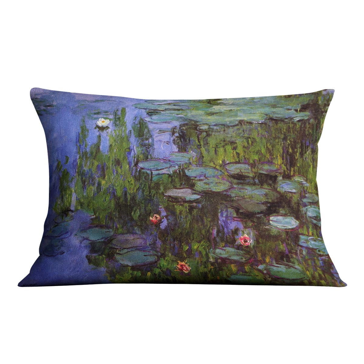 Sea roses by Monet Cushion