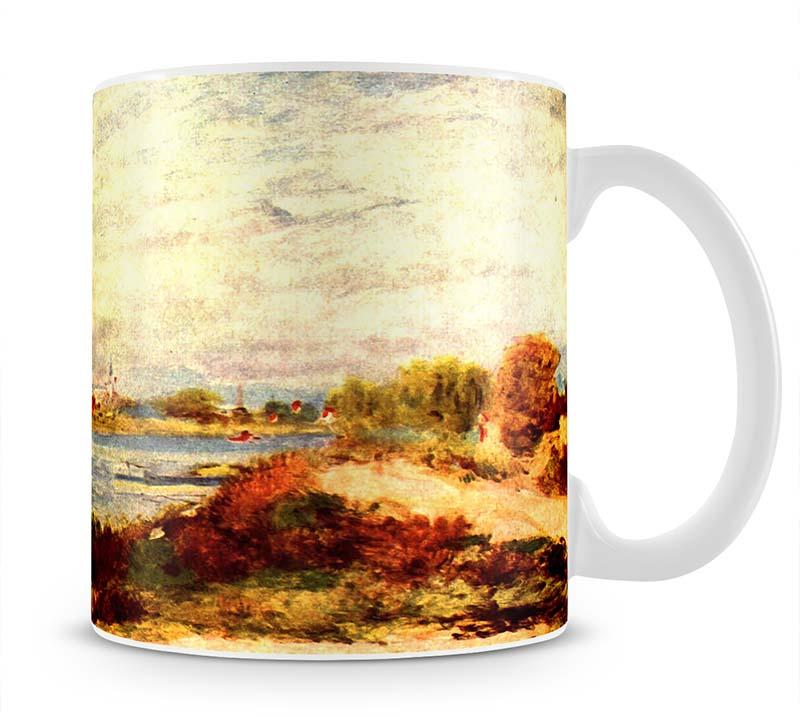 Seine in Argenteuil by Renoir Mug - Canvas Art Rocks - 1