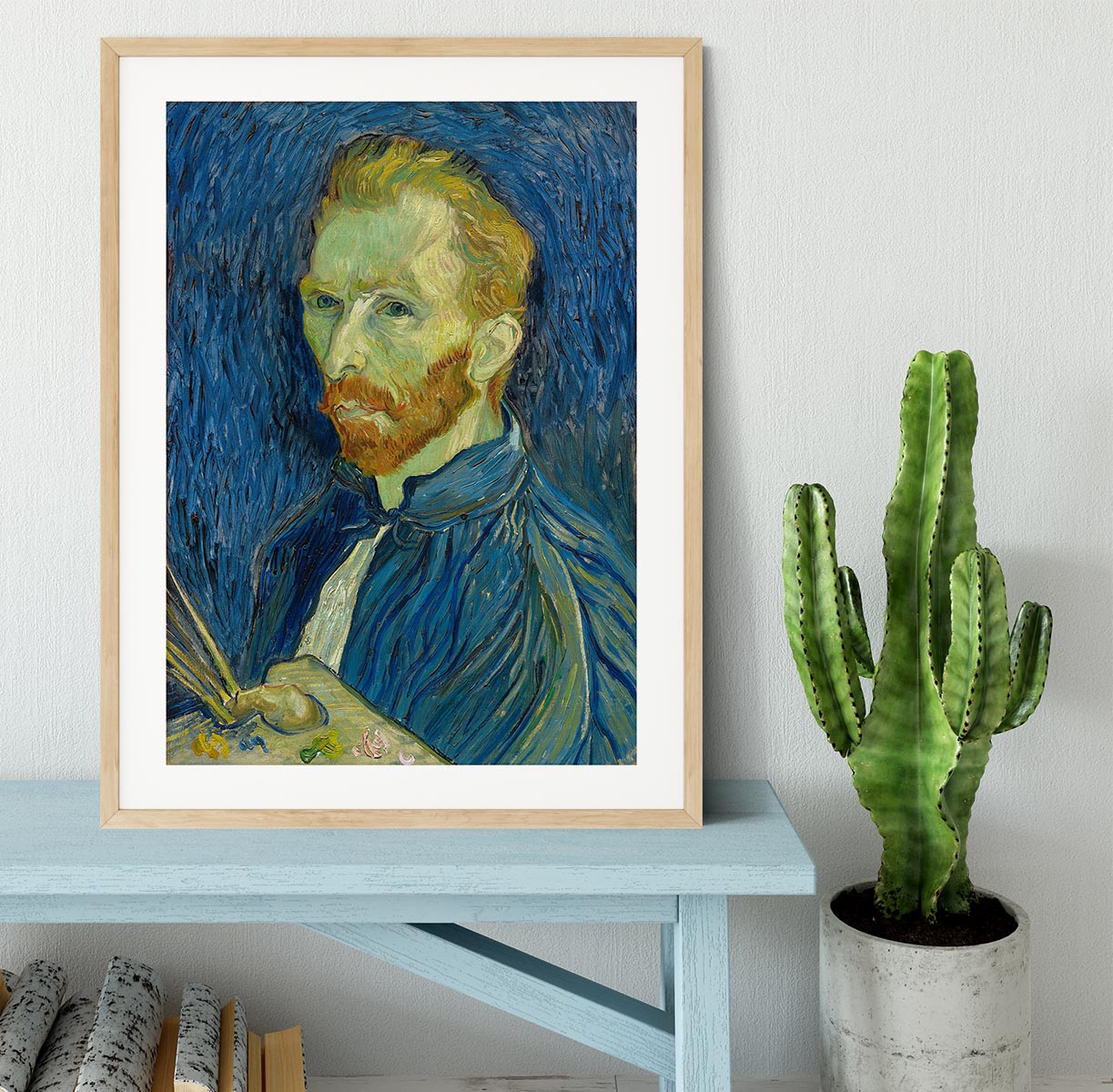 Self-Portrait 2 Framed Print - Canvas Art Rocks - 3