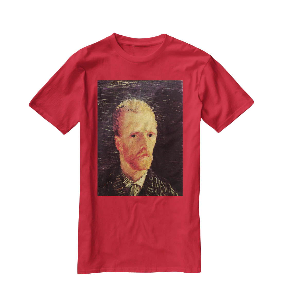 Self-Portrait 6 by Van Gogh T-Shirt - Canvas Art Rocks - 4