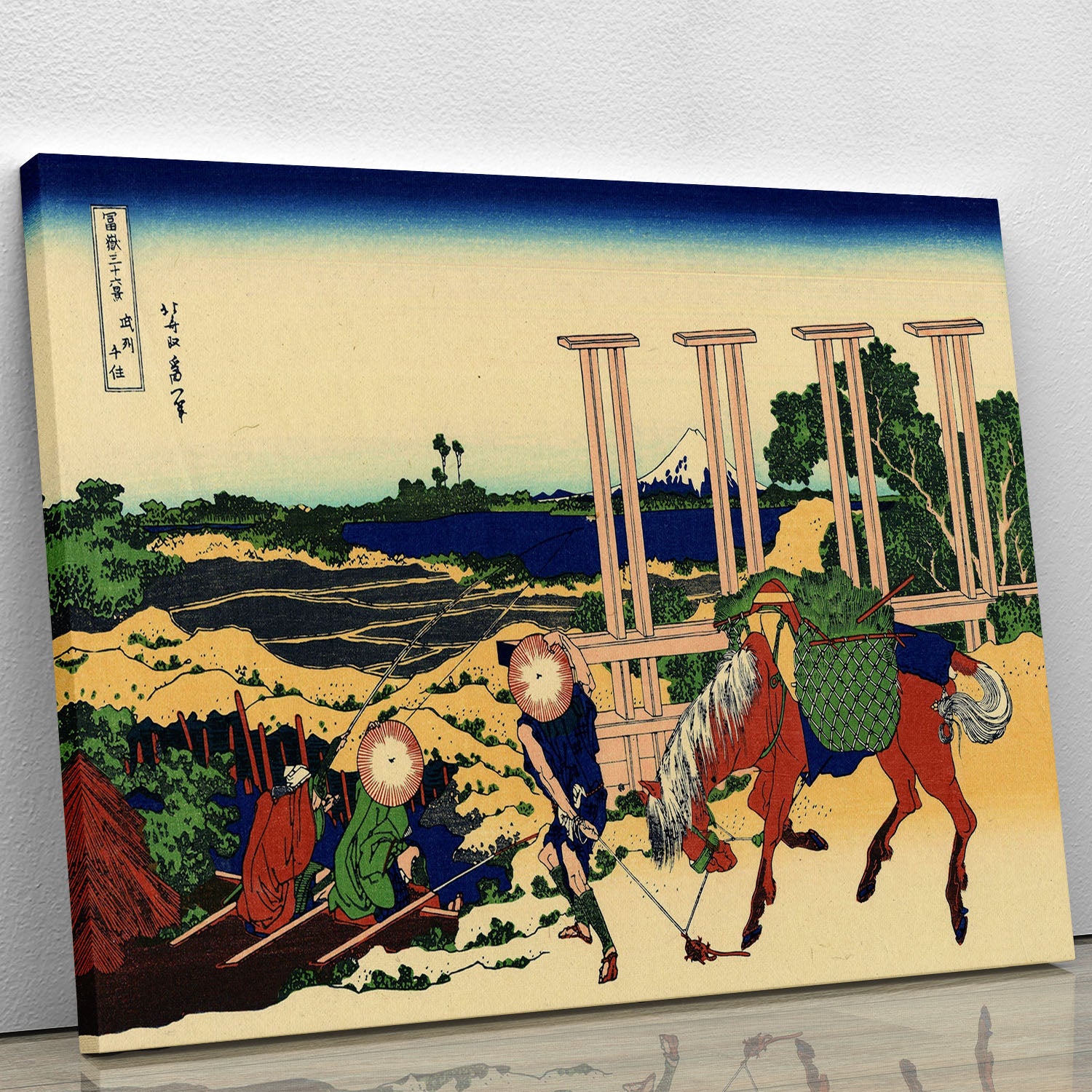Senju by Hokusai Canvas Print or Poster - Canvas Art Rocks - 1