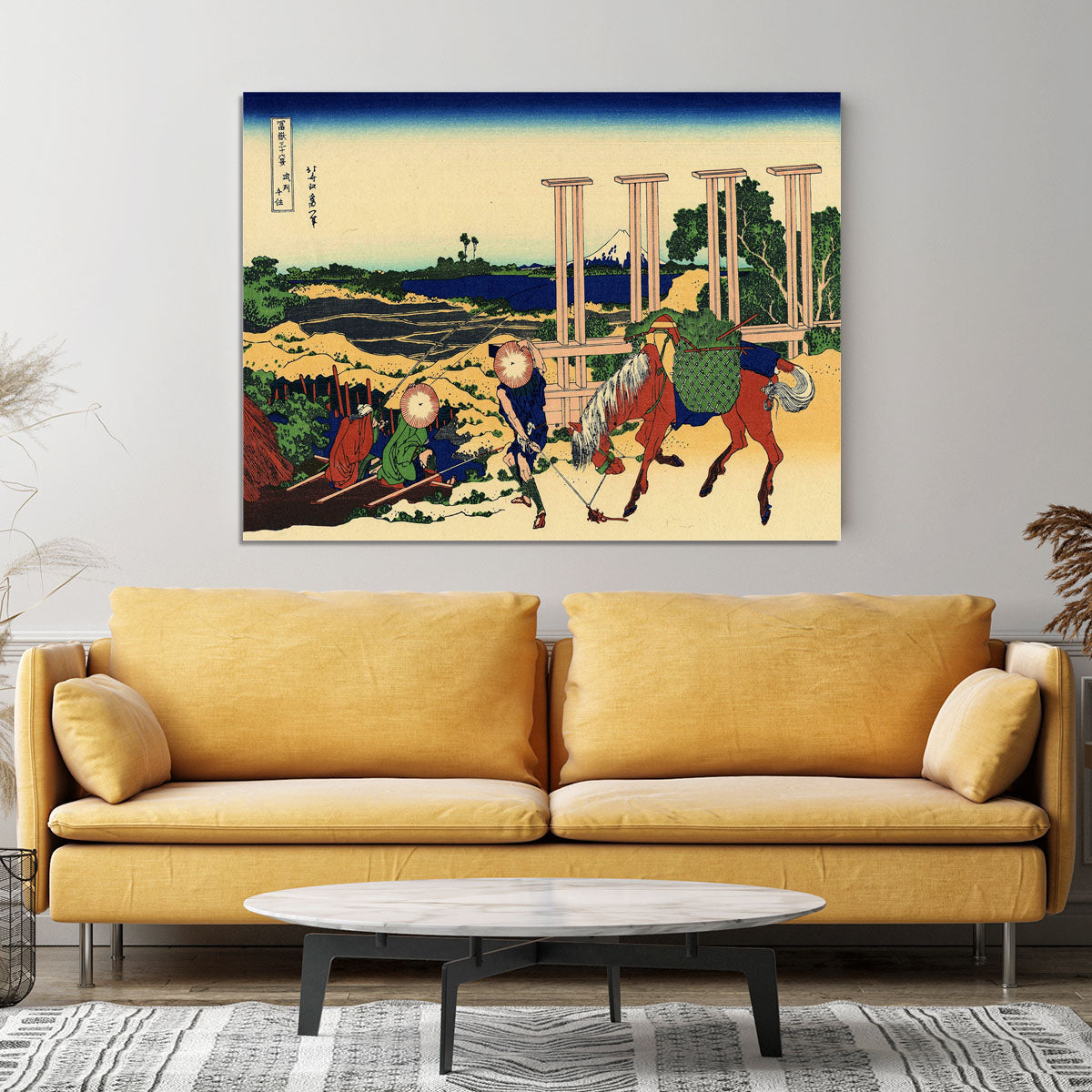 Senju by Hokusai Canvas Print or Poster - Canvas Art Rocks - 4