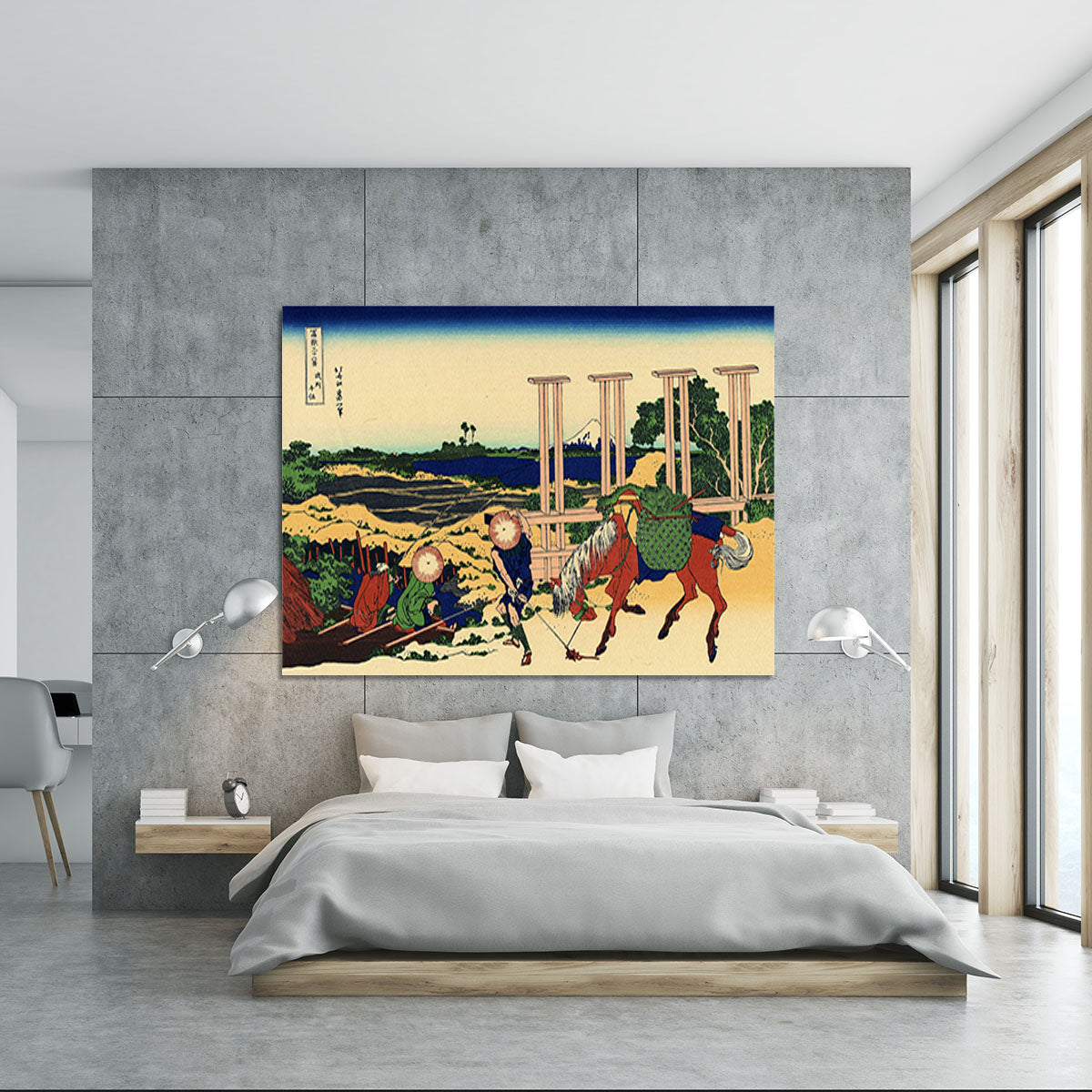 Senju by Hokusai Canvas Print or Poster - Canvas Art Rocks - 5