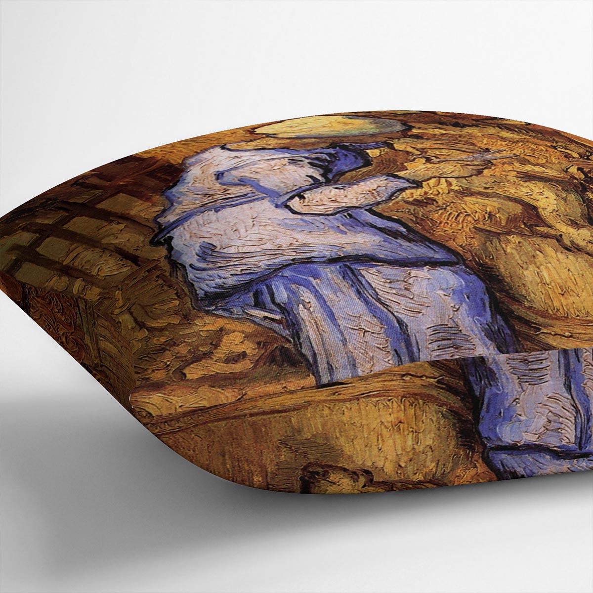 Sheep Shearers by Van Gogh Cushion