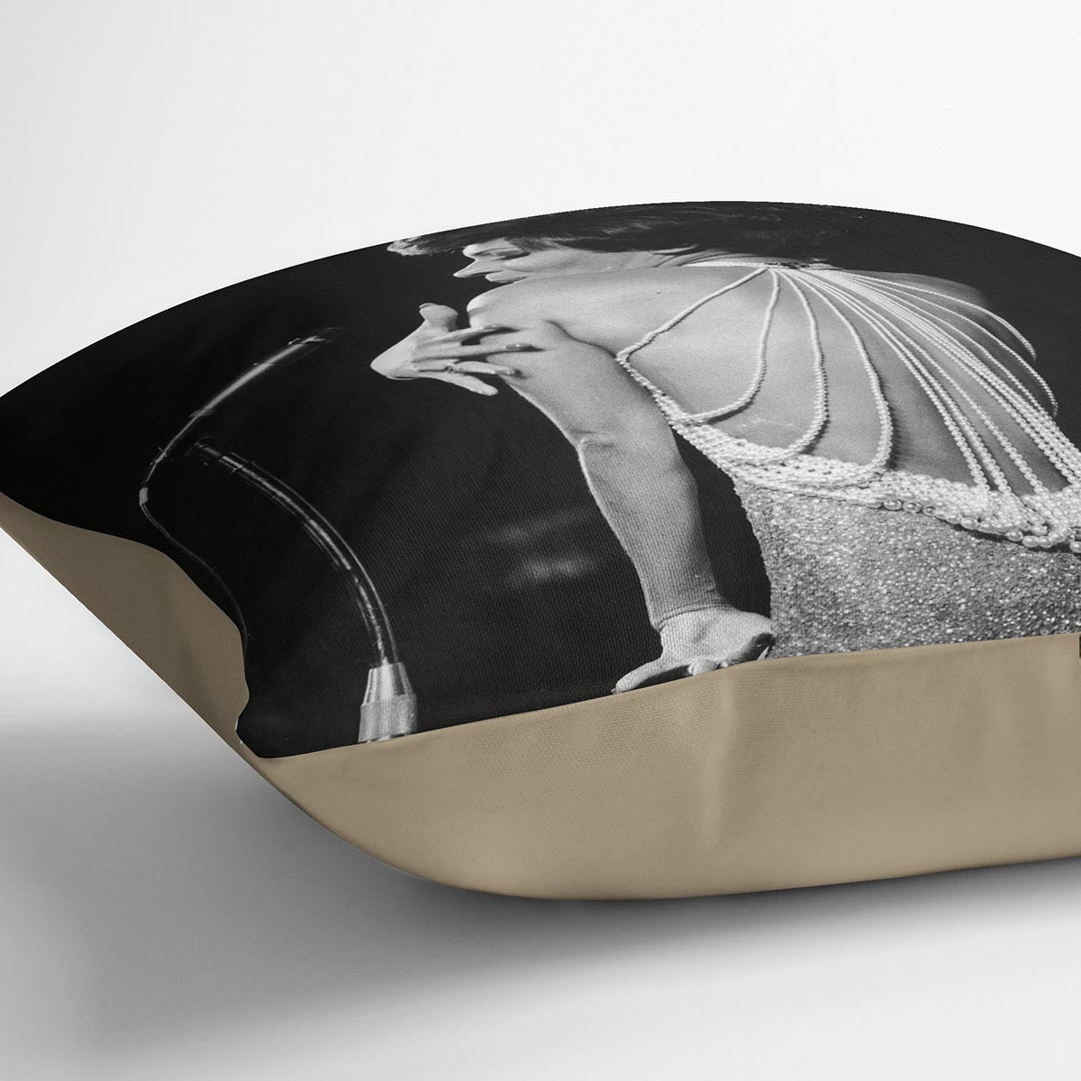 Shirley Bassey on stage Cushion