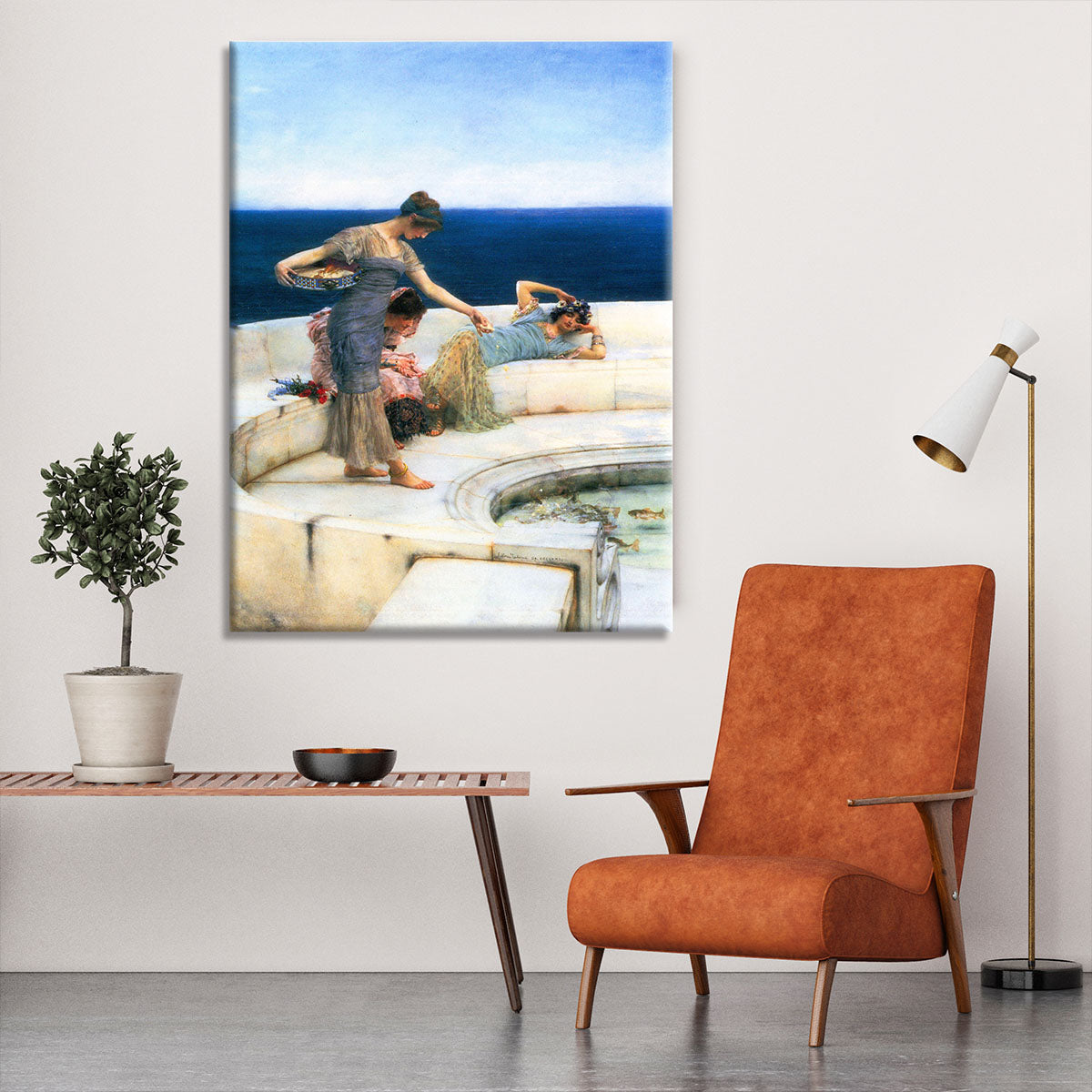 Silver Favorites by Alma Tadema Canvas Print or Poster - Canvas Art Rocks - 6