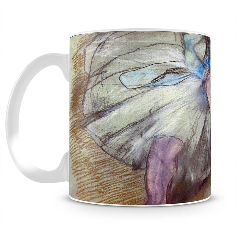 Sitting dancer lacing her slipper by Degas Mug - Canvas Art Rocks - 1