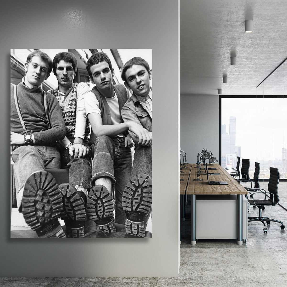 Slade show their shoes Canvas Print or Poster - Canvas Art Rocks - 3