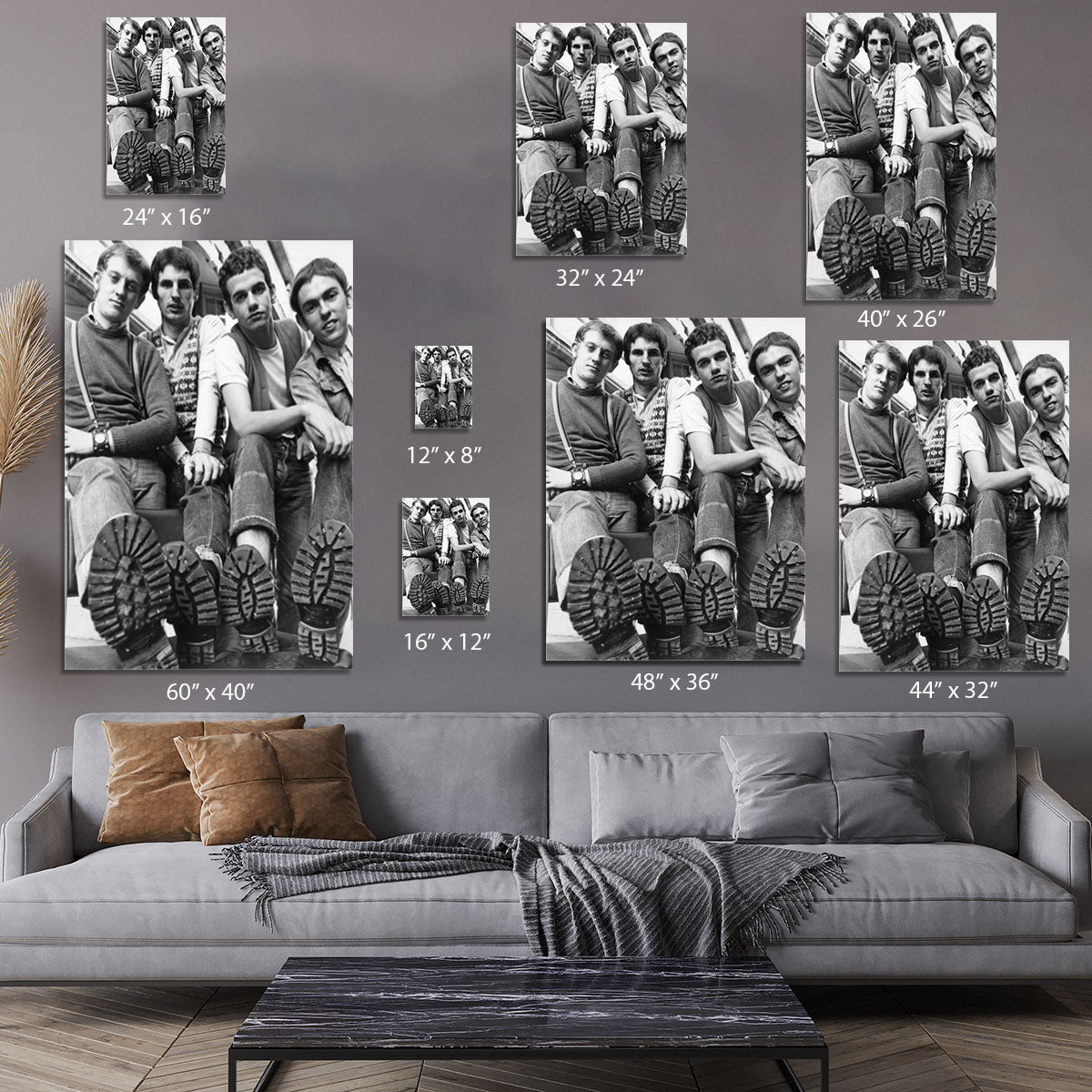 Slade show their shoes Canvas Print or Poster - Canvas Art Rocks - 7