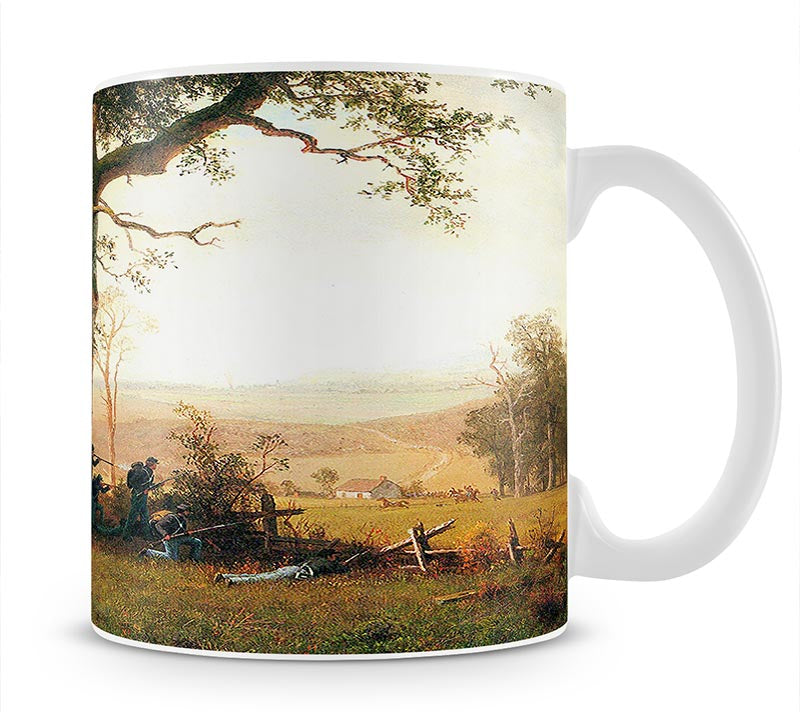 Small war postal service strike in Virginia by Bierstadt Mug - Canvas Art Rocks - 1